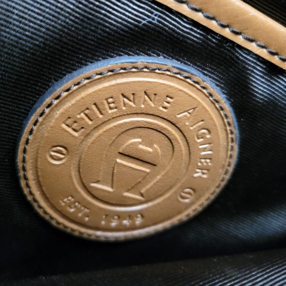 Etienne Aigner Tan Leather Vintage Purse - Picture 5 of 8